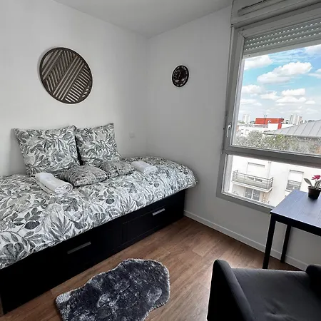 Proche De Metro, 25 Min Centre Paris Apartament *