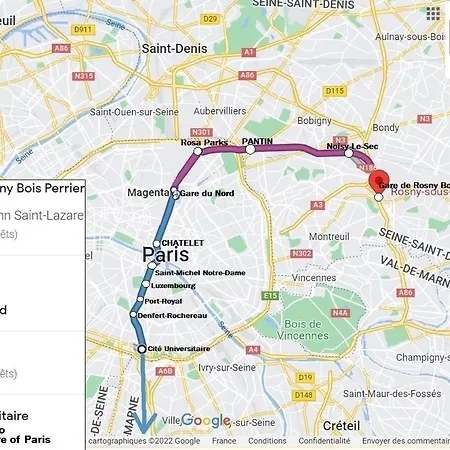 Proche De Metro, 25 Min Centre Paris * روسني سو بوا